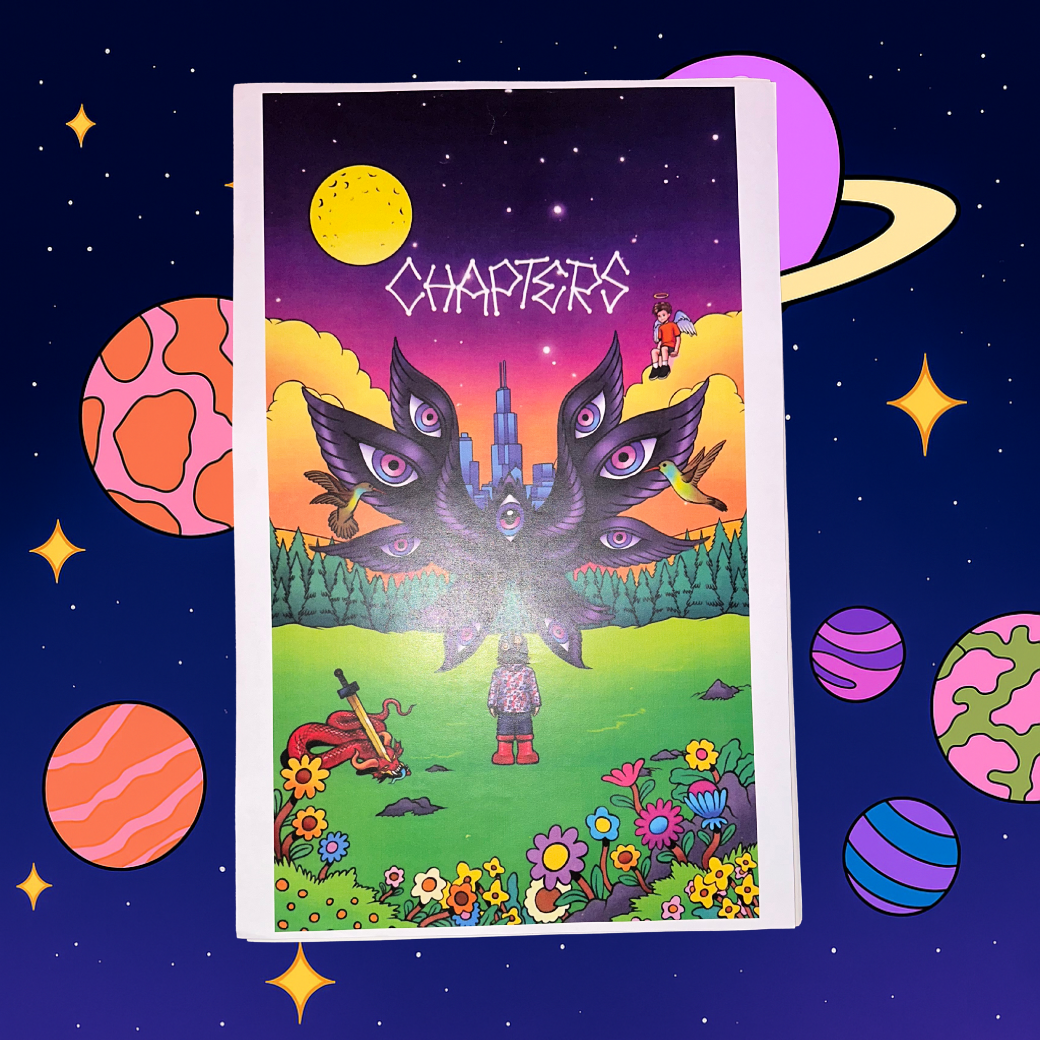 chapters autograph poster